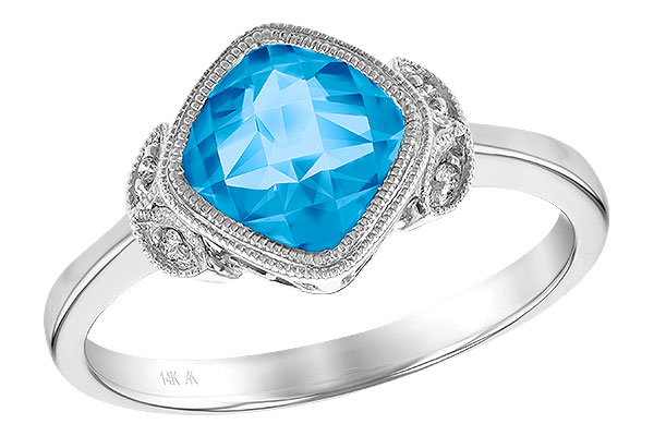 M195-70859: LDS RG 1.63 BLUE TOPAZ 1.65 TGW