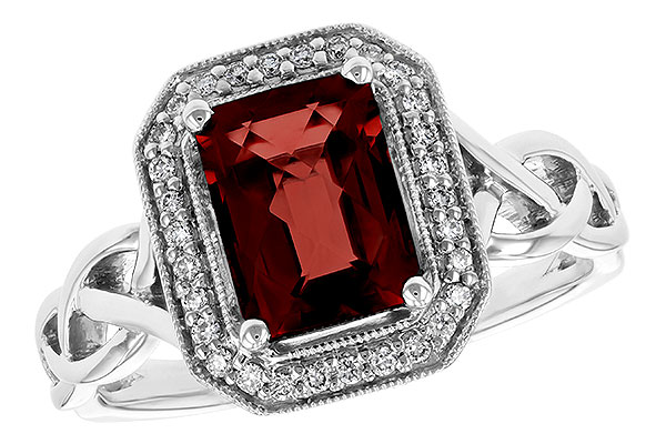 M196-58113: LDS RG 1.89 GARNET 2.00 TGW