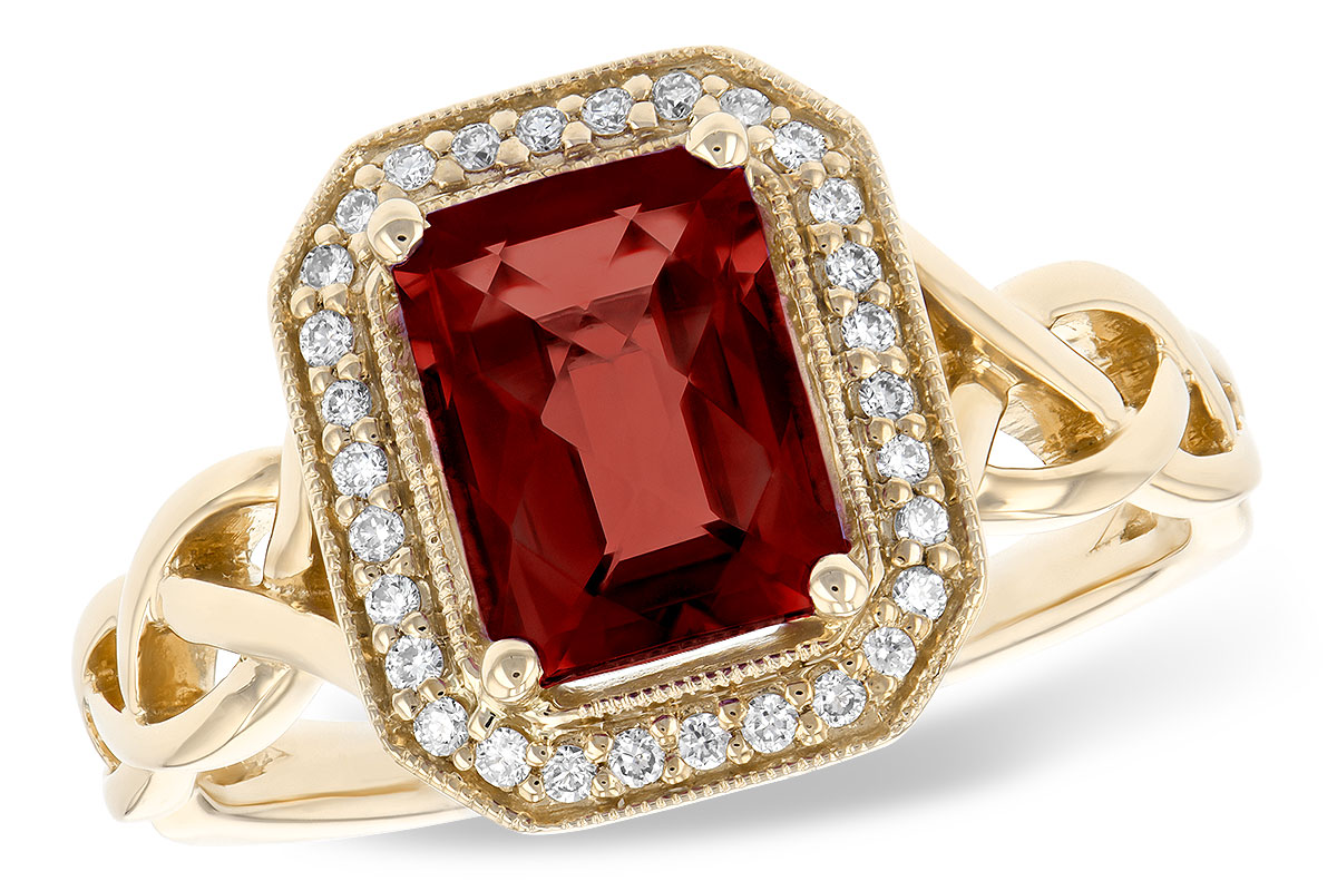 M196-58113: LDS RG 1.89 GARNET 2.00 TGW