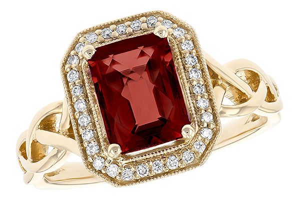 M196-58113: LDS RG 1.89 GARNET 2.00 TGW