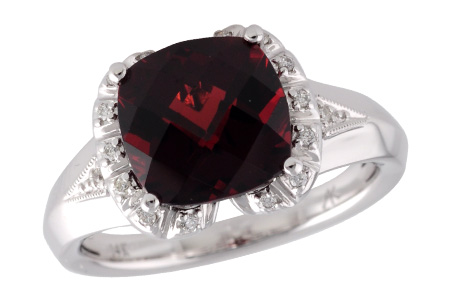 M196-58140: LDS DIA RG 3.50 GARNET 3.56 TGW