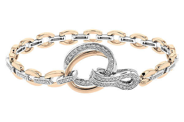 M197-48095: BRACELET 1.00 TW (PG & WG)