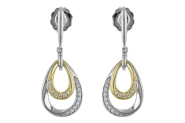 M198-42686: EARRINGS .12 TW