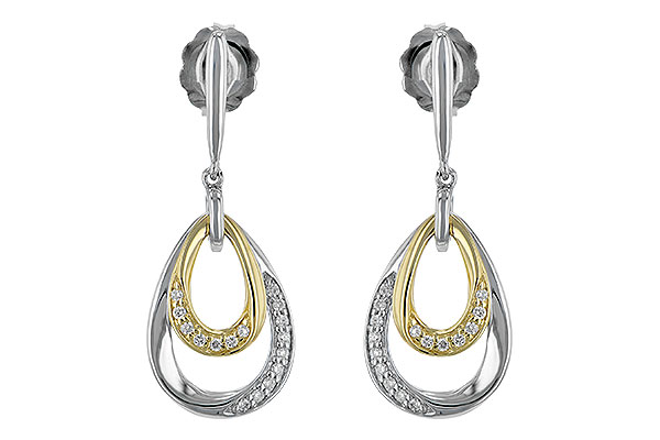 M198-42686: EARRINGS .12 TW