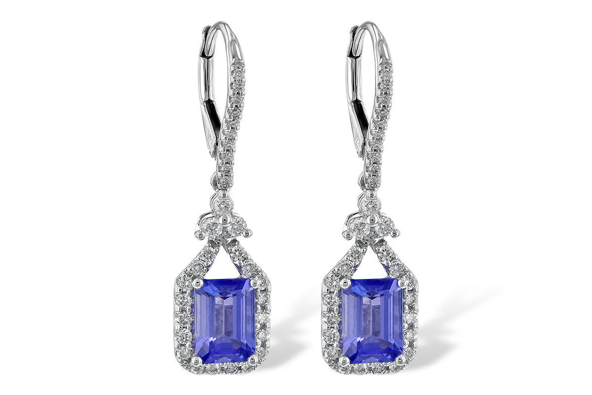 M199-28140: EARR 1.60 TW TANZANITE 2.08 TGW