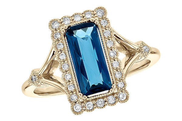 M199-33622: LDS RG 1.58 LONDON BLUE TOPAZ 1.75 TGW