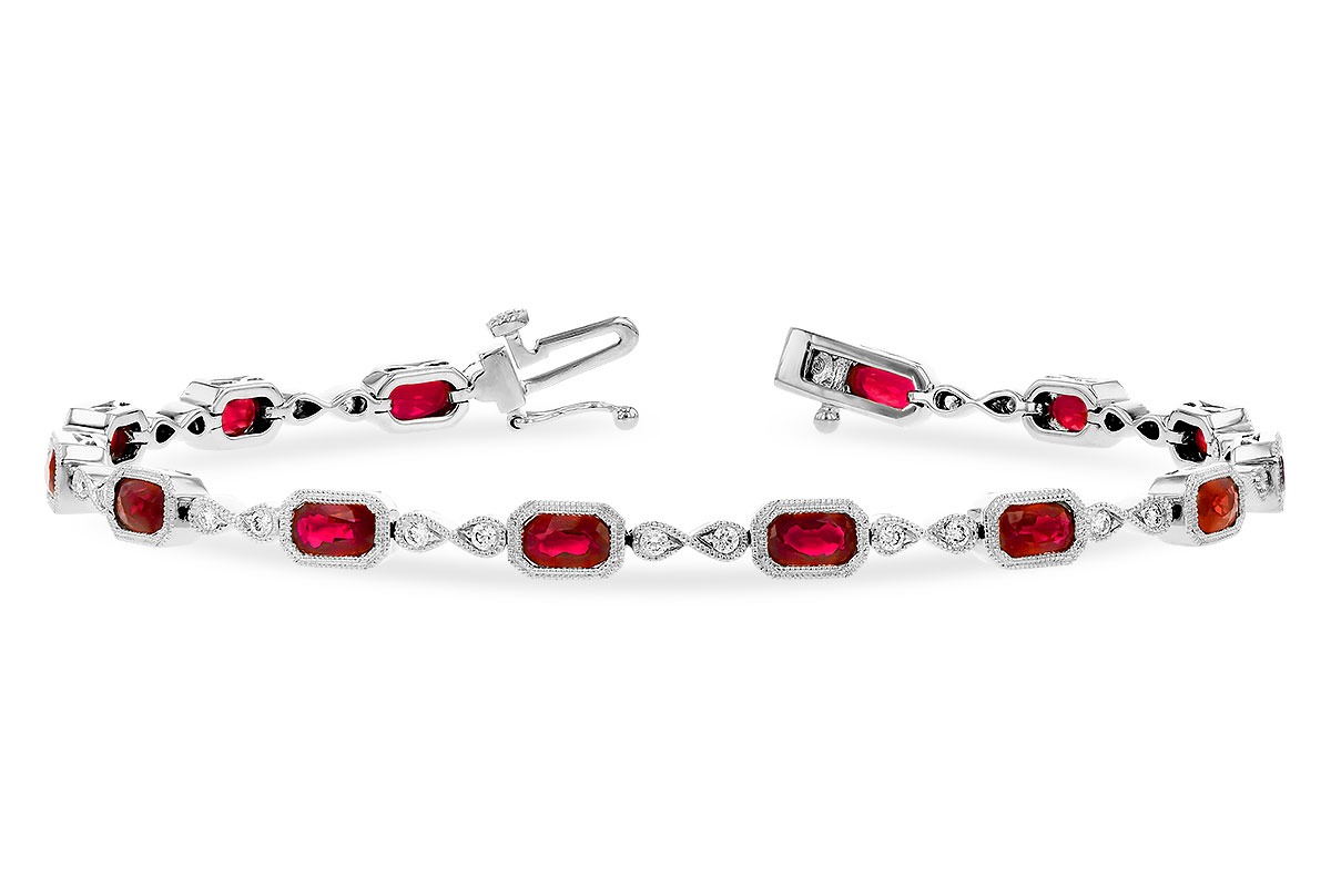 M282-03622: BRACELET 4.50 RUBY 4.82 TGW