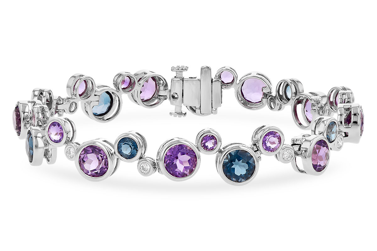 M282-07204: BRACELET 13.90 SEMI-PREC 14.20 TGW