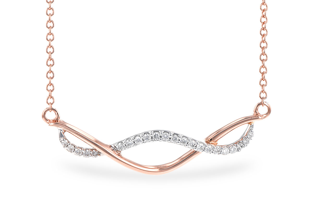 M282-09040: NECKLACE .14 TW