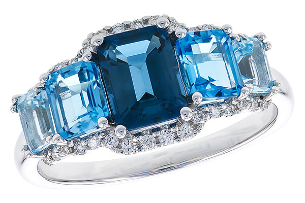 M282-94531: LDS RG 2.15 TW BLUE TOPAZ 2.30 TGW