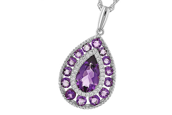 M282-99013: NECK 1.95 TW AMETHYST 2.05 TGW