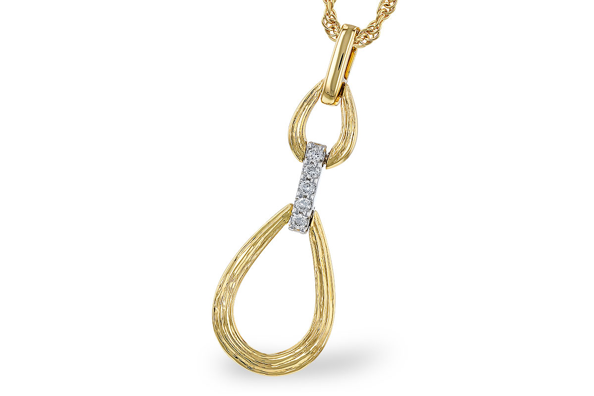 M283-83559: NECKLACE .04 TW