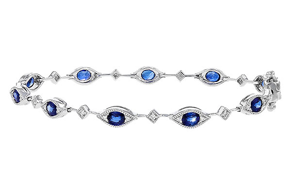 M283-83622: BRACELET 2.31 SAPPHIRE 2.50 TGW (7")