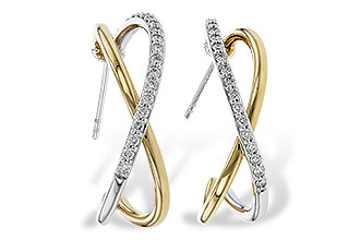M283-84531: EARRINGS .50 TW