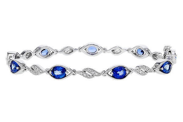 M283-84540: BRACELET 4.02 SAPPHIRE 4.26 TGW (7")