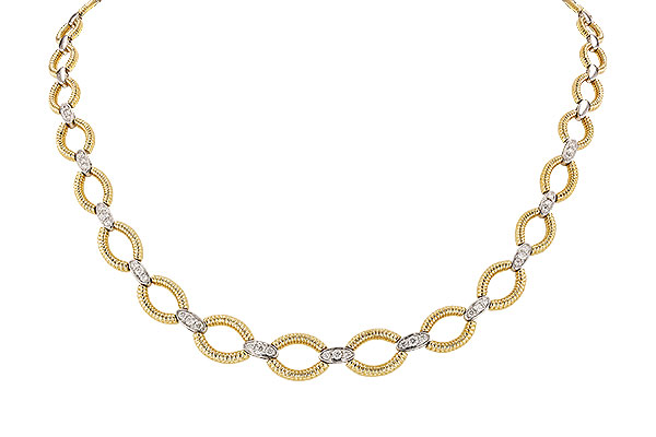 M283-88122: NECKLACE .75 TW (17")