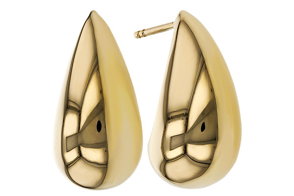 M283-88131: GOLD EARRINGS (20MM)