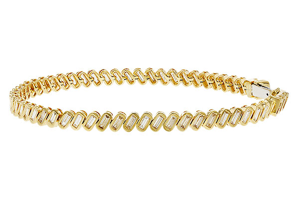 M283-89059: BRACELET 2.05 TW BAGUETTE (7")
