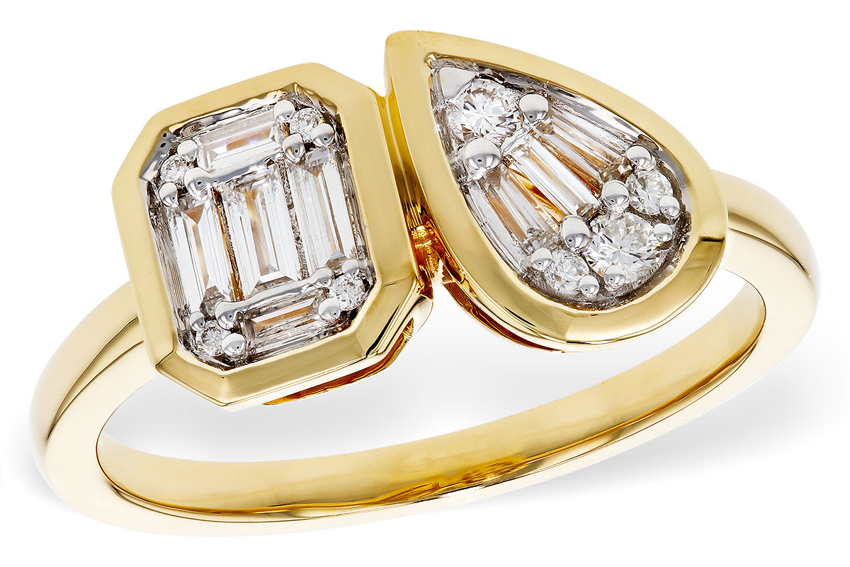 M283-89977: LDS DIA RG .17 TW BAGUETTE .25 TW